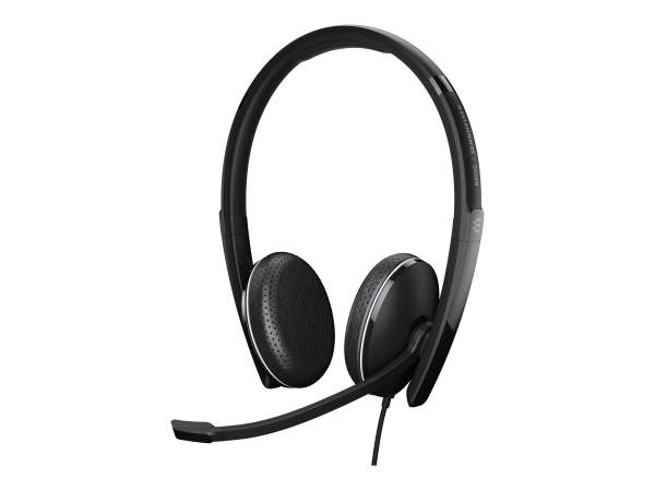 EPOS - 1000908 - ADAPT 165 II - headset - on-ear - wired - 3.5 mm jack - black