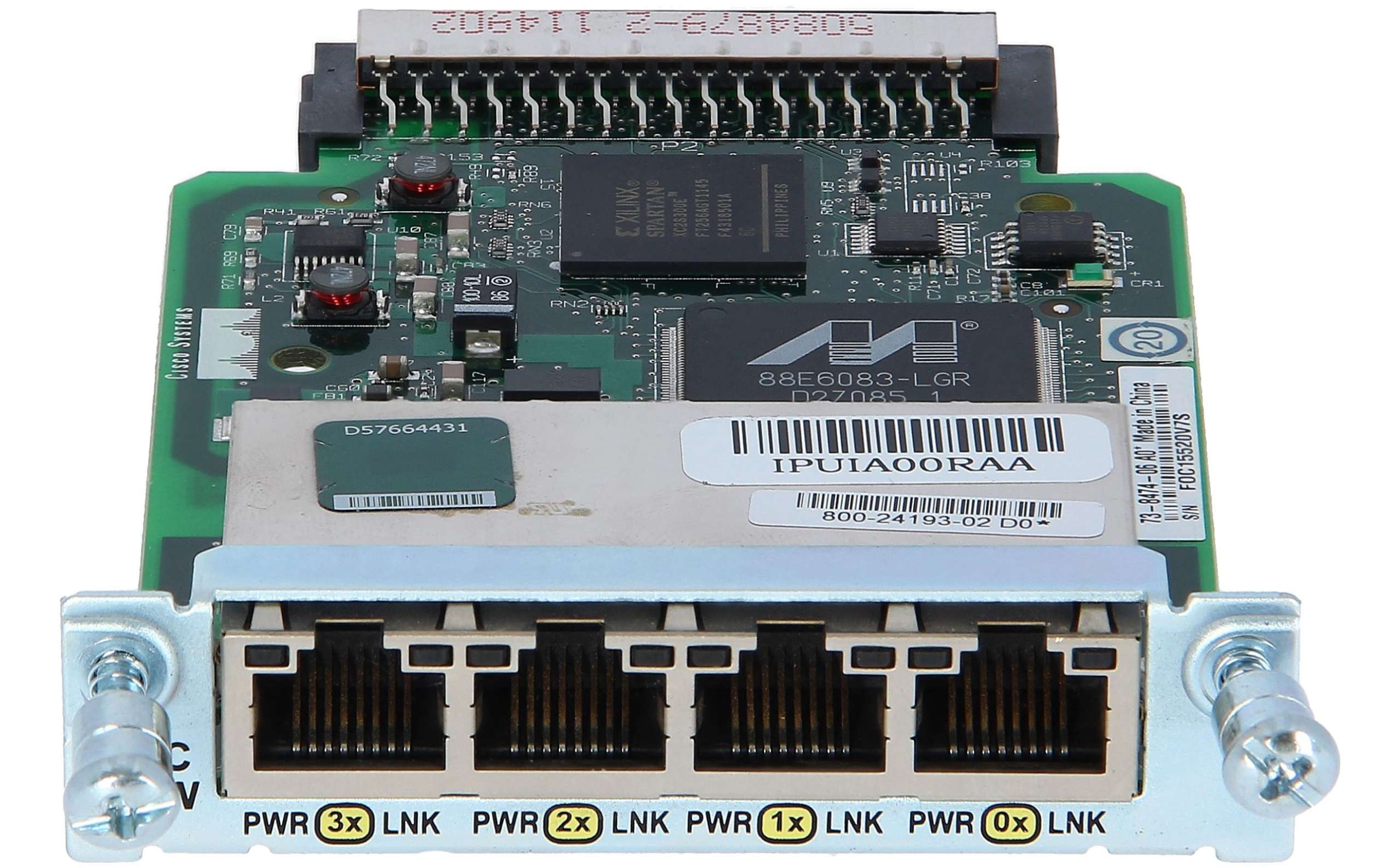 4esw 384mb di RAM/128mb Flash Max-mem MAX-FLASH HWIC Router Cisco 1841 incl 