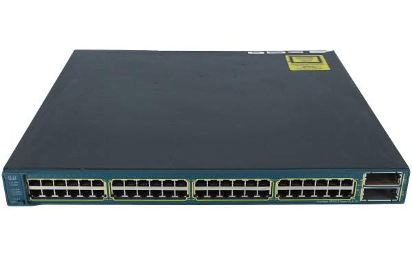 Cisco - WS-C3560E-48PD-S - Catalyst 3560E-48PD - Interruttore - 1 Gbps - 48-port 1 he - In modalita wireless Modulo rack