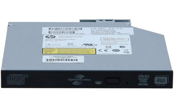 HP - 484034-002 - HP 8X 12.7MM SATA DVD-RW OPTICAL DRIVE