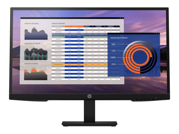 HP - 7VH95AA#ABB - P27h G4 - LED monitor - 27" - 1920 x 1080 Full HD (1080p) 75 Hz - IPS - HDMI - VG