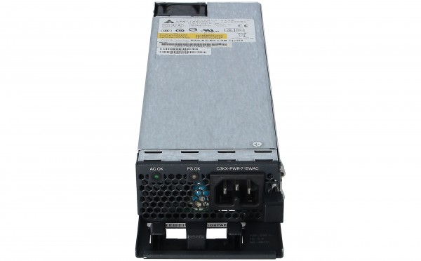 Cisco - C3KX-PWR-715WAC/2 - Catalyst 3K-X 715W AC Secondary Power - Alimentatore pc/server - Modulo plug-in