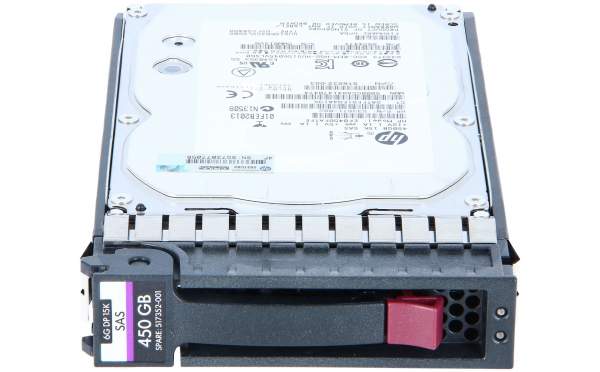 HPE - 517352-001 - HP 450GB 6G SAS 15K rpm LFF (3.5-inch) Dual Port