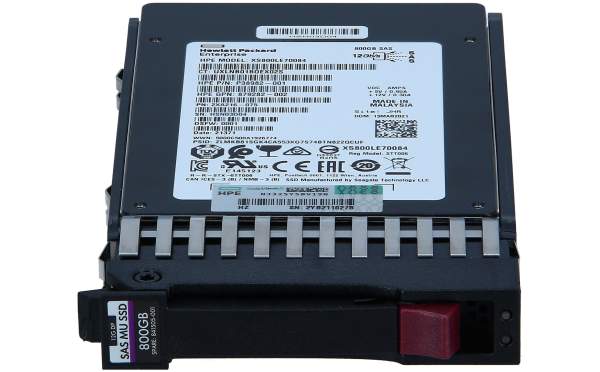 HPE - 841505-001 - Mixed Use - 800 GB SSD - Hot-Swap - 2.5" SFF (6.4 cm SFF)
