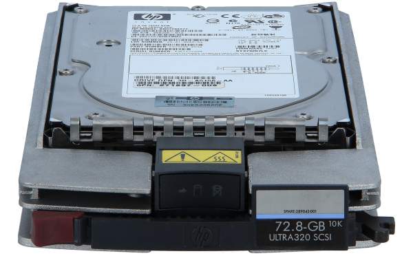 HPE - 286714-B22 - 72GB 10K Ultra320 SCSI Pluggable Hard Drive - 3.5" - 72 GB - 10000 Giri/min