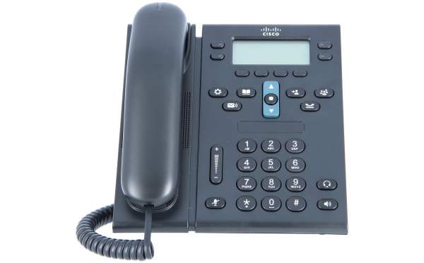 Cisco - CP-6945-CL-K9= - Cisco UC Phone 6945, Charcoal, Slimline Handset
