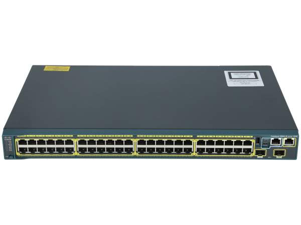 Cisco - WS-C2960S-48TD-L - Catalyst 2960S 48 GigE, 2 x 10G SFP+ LAN Base