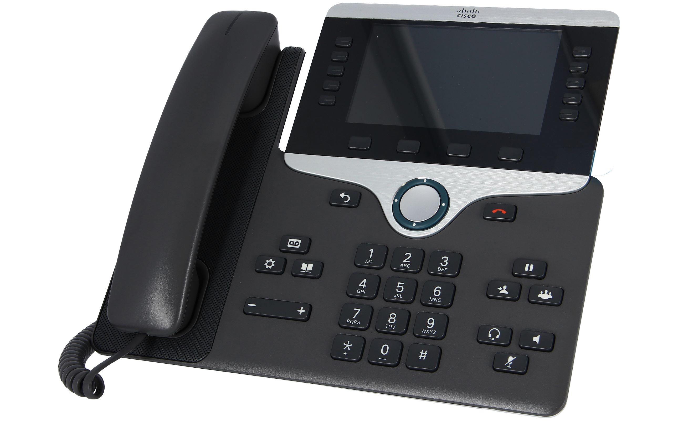 Cisco CP-8851-W-K9 VoIP IP PoE Color LCD Display White Phone 8851 Desktop