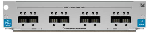 HP - J9538A-R - 8-port 10-GbE SFP + v2 zl Module *RENEW*