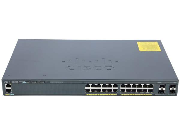 Cisco - WS-C2960X-24TS-LL - WS-C2960X-24TS-LL Catalyst 2960-x 24 GigE 2 x 1G SFP - Interruttore - 1 Gbps