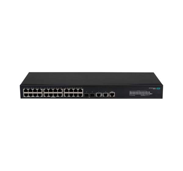HP - R8J41A - FlexNetwork 5140 24G 2SFP+ 2XGT EI - Switch - L3 - smart - 24 x 10/100/1000 + 2 x 1 Gigabit / 10 Gigabit SFP+ + 2 x 10 Gigabit Ethernet - rack-mountable - BTO