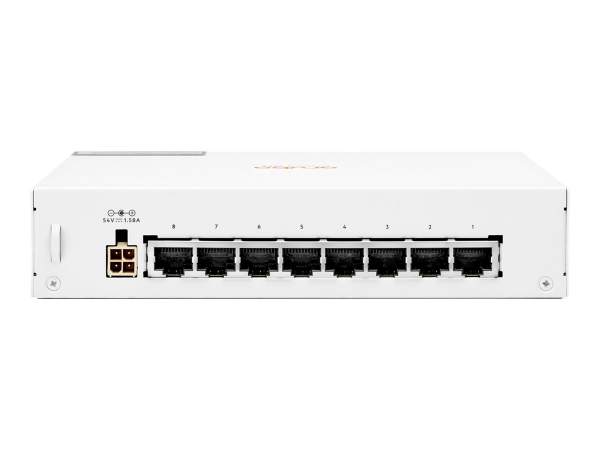 HPE - R8R46A#ABB - Aruba Instant On 1430 8G Class4 PoE 64W Switch - Switch - unmanaged - 8 x 10/100/