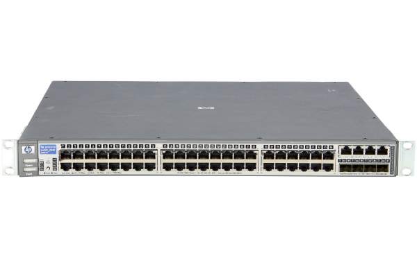 HPE - J4904A - ProCurve Switch 2848 - Interruttore - Vetroresina (lwl) 1 Gbps - 48-port - Modulo rack