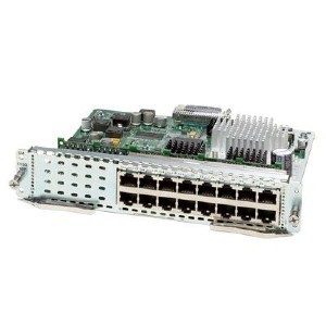 Cisco - SM-ES2-16-P= - Enhanced EtherSwitch, L2, SM, 15 FE, 1 GE, POE