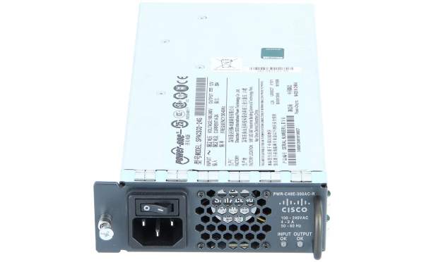 Cisco - PWR-C49E-300AC-R - Cisco Stromversorgung redundant / Hot-Plug (Plug-In-Modul)