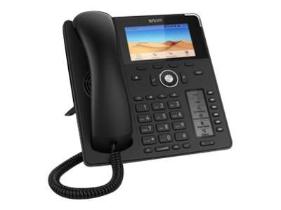Snom - 4349 - D785 - VoIP phone - with Bluetooth interface - 3-way call capability - SIP - 12 lines - black