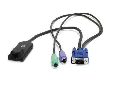 HP - 286597-001 - KVM CAT5 1-pack PS/2 Interface Adapter Tastatur/Video/Maus (KVM)-Kabel