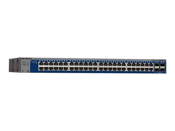 Netgear - GS752TXS-100EUS - Smart GS752TXS - Switch - managed - 48 x 10/100/1000 + 4 x 10 Gigabit SFP+