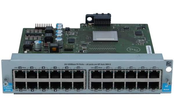 HPE - J8765B - ProCurve Switch vl 24-Port 10/100-TX Module - Switch - WLAN 100 Mbps - 24-Port