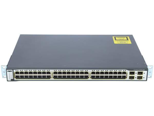 Cisco - WS-C3750X-48PF-E - Catalyst 3750X 48 Port Full PoE IP Services