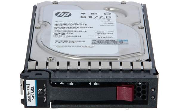 HPE - 649327-001 - HP 1TB 6G SAS MDL LFF 3.5'' 7.2K DP HOT-PLUG - Festplatte - Serial Attached S