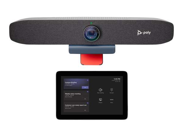 Poly - 7230-87700-101 - Studio - Focus Room Kit - Kit für Videokonferenzen (Touchscreen-Konsole, Vid