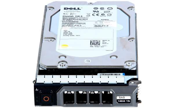 Dell - 9CE066-051 - 146GB 15K 3.5in SAS Hard Disk Drive HDD w/Caddy