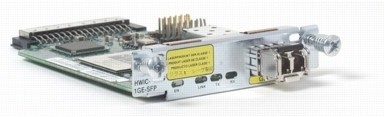 Cisco - HWIC-1GE-SFP= - GigE high speed WIC with one SFP slot