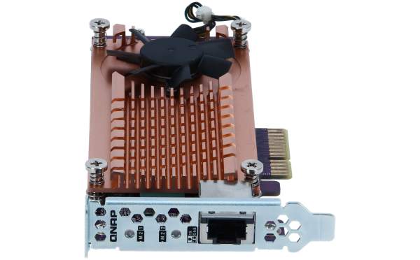QNAP - QM2-2P10G1TA - Storage controller - M.2 - PCIe - PCIe 2.0 x4