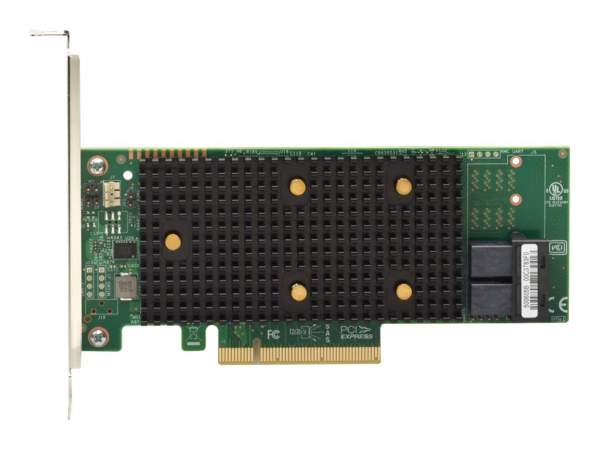Lenovo - 4Y37A16225 - 8 Channel - SATA / SAS 12Gb/s low profile - 12 Gbit/s - RAID 0 - 1 - 5 - 10 - 50 - JBOD - PCIe 3.0 x8 - for ThinkSystem SR670