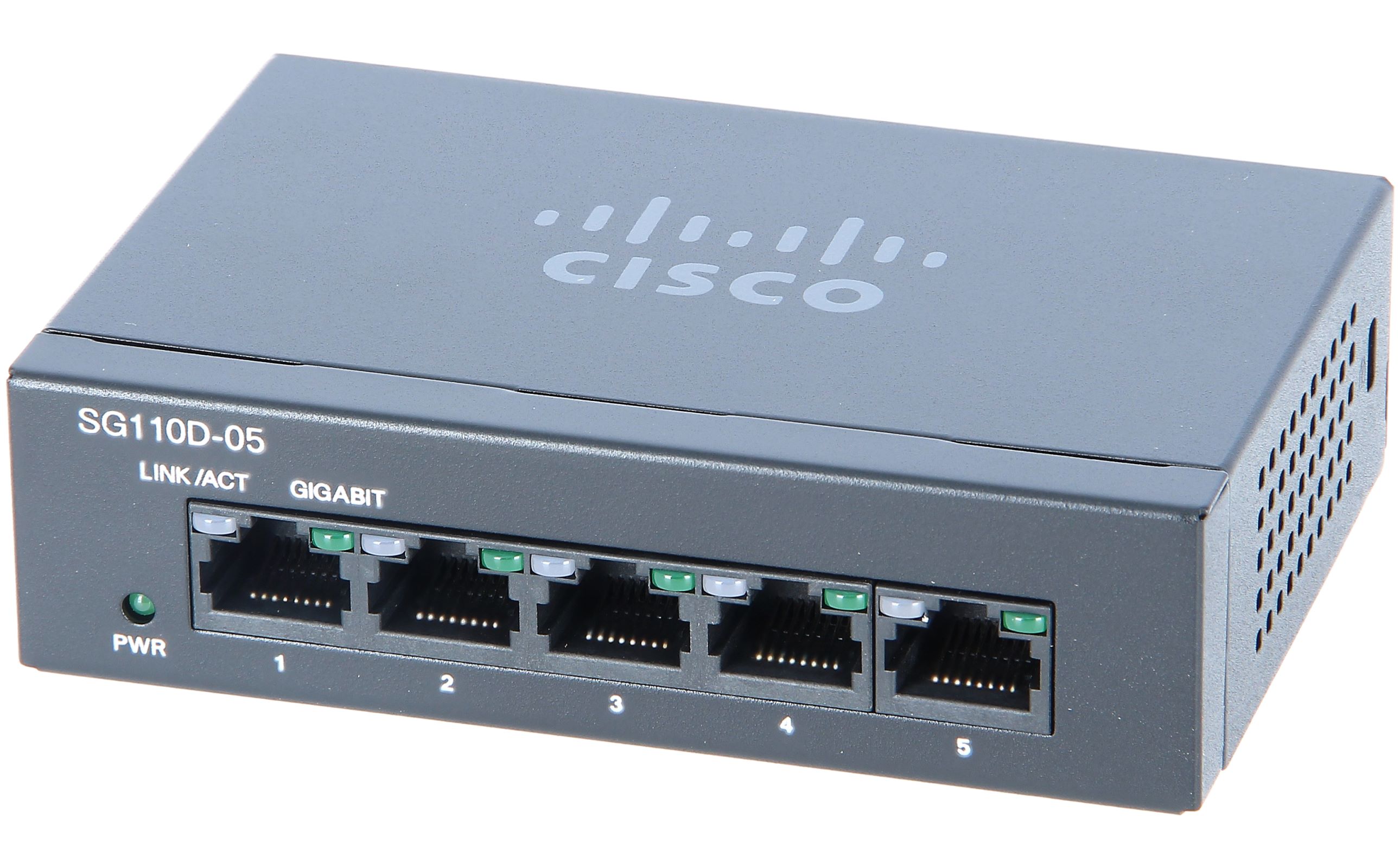 Cisco SG110D-05-EU 5-Port Gigabit Desktop Switch