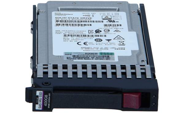 HPE - P04174-001 - 400GB 12G SAS SFF MU SC DS SSD**Shipping New Sealed Spares** - Solid State Disk - Serial Attached SCSI (SAS)
