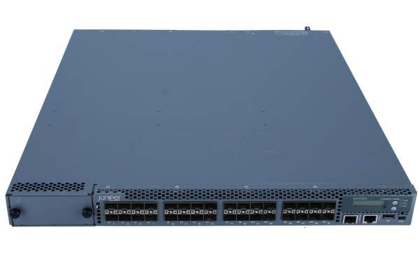 JUNIPER - EX4550-32F-AFO - Juniper EX4550,32-port 1/10G SFP+ Converged switch,650W AC PS,Built i