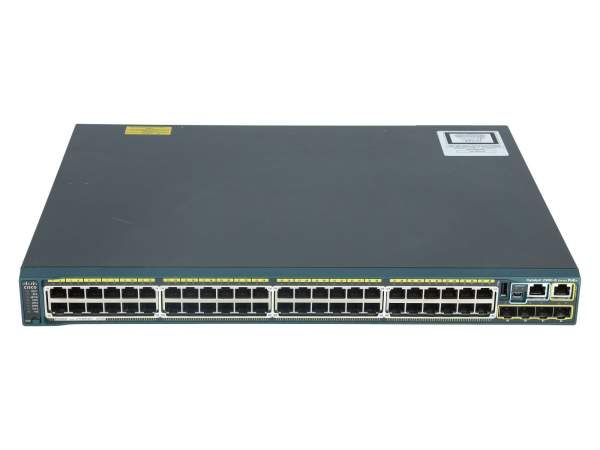 Cisco - WS-C2960S-48TS-L - Catalyst 2960S 48 GigE, 4 x SFP LAN Base