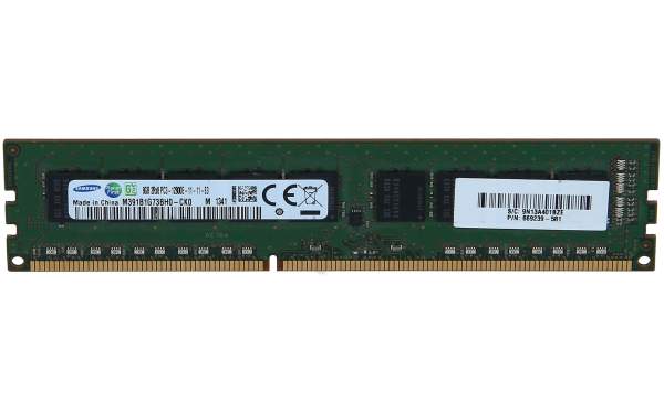 HP - 669239-581 - HP 8GB (1X8GB) 2RX8 PC3-12800E MEMORY DIMM - 8 GB - DDR3