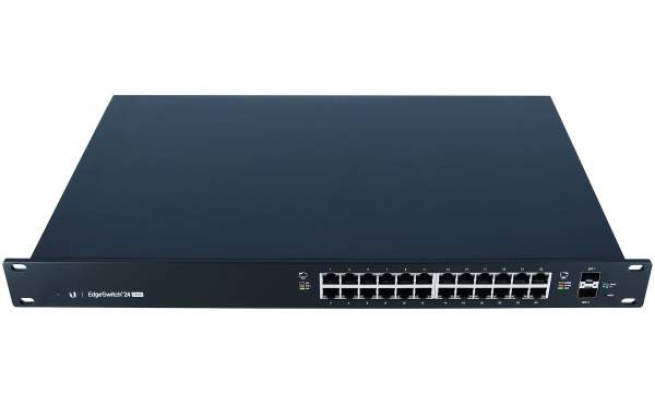 UbiQuiti - ES-24-250W - Networks ES-24-250W - Gestito - L2/L3 - Gigabit Ethernet (10/100/1000) - Supporto Power over Ethernet (PoE) - Montaggio rack - 1U