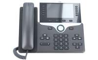 Cisco - CP-8861-K9= - 8861 - IP Phone - Nero - Argento - Scrivania/Parete - Digitale - 12,7 cm (5") - 800 x 480 Pixel