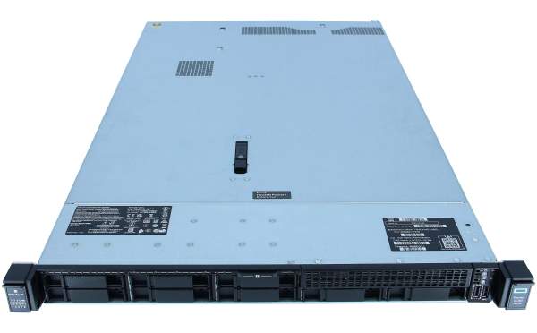 HPE - P19766-B21 - ProLiant DL360 Gen10 - Server - rack-mountable - 1U - 2-way - no CPU - RAM 0 GB - SATA - Hot-Swap 6.4 cm (2.5")