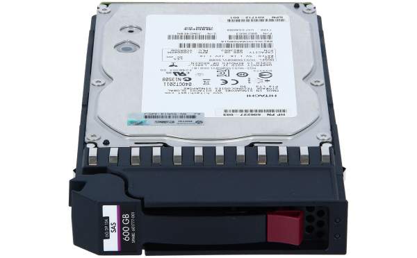 HPE - 601777-001 - "'HP P2000 600GB 6G 15K 3.5"" SAS Dual Port Hard Drive'"