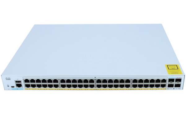Cisco - CBS250-48PP-4G-EU - CBS250 Smart 48-port GE, Partial PoE, 4x1G SFP