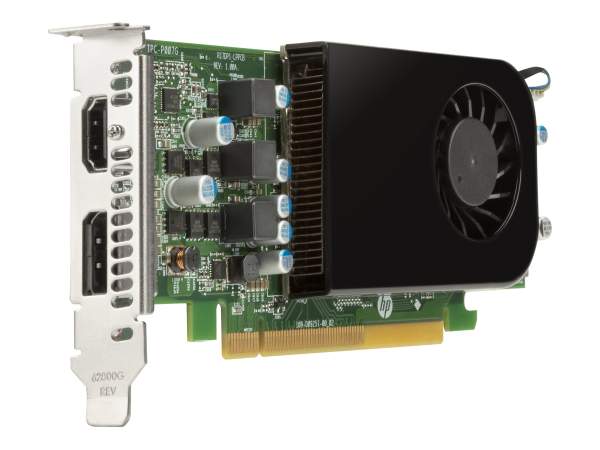 HPE - 5LH79AA - AMD Radeon RX 550X - Graphics card - 4 GB GDDR5-RAM PCIe 3.0 x16, DisplayPort - PCI-
