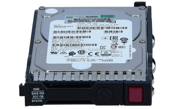 HP - 869714-001 - 300GB - 12G - SAS - 10K - 2.5" - Hdd - Serial Attached SCSI (SAS)