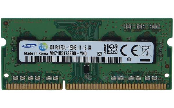 Samsung - M471B5173EB0-YK0 - Samsung DDR3L - 4 GB - SO DIMM 204-PIN - 1600 MHz / PC3L-12800