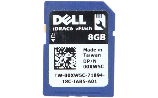 DELL - 0XW5C - 8GB IDRAC6 VFLASH SD CARD