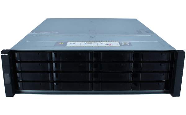 QNAP - EJ1600-v2 - Storage enclosure - 16 bays (SAS-3) - rack-mountable - 3U