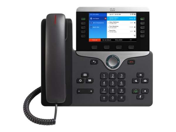 Cisco - CP-8861-3PCC-K9= - IP Phone 8861 - VoIP-Telefon - IEEE 802.11a/b/g/n/ac (Wi-Fi)