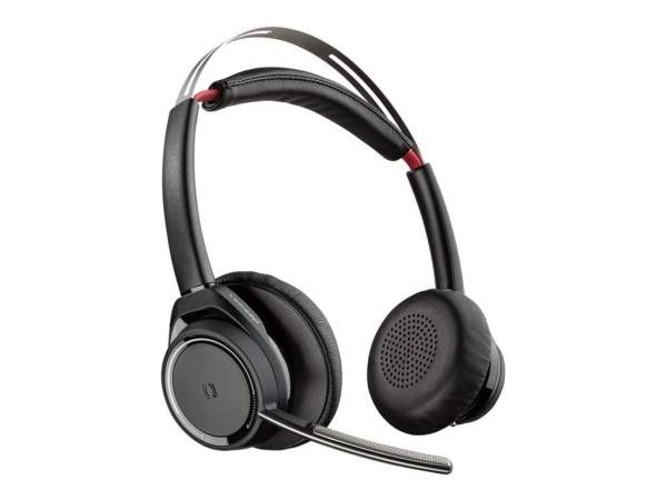 Poly - 202652-104 - Voyager Focus UC B825-M - Headset - on-ear - Bluetooth - wireless - active noise cancelling