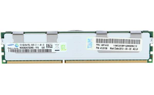 Lenovo - 49Y1400 - Lenovo DDR3L - 16 GB - DIMM 240-PIN Low Profile