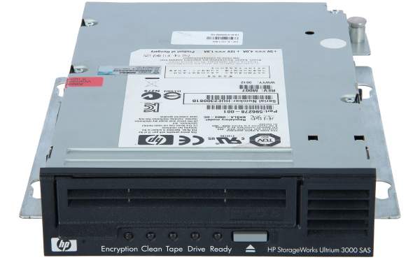 HP - 596278-001 - HP StorageWorks LTO-5 Ultrium 3000 SAS internal tape drive