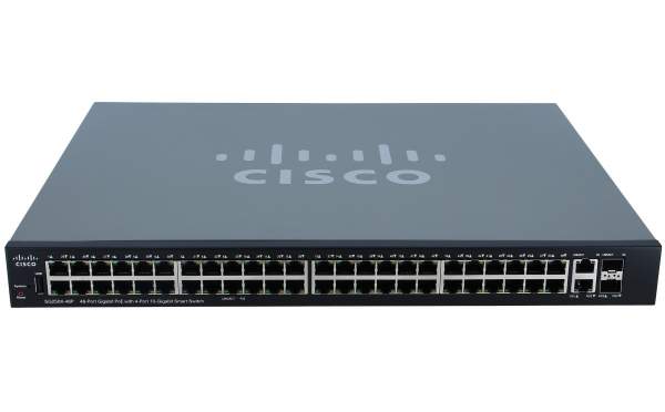 Cisco - SG250X-48P-K9-EU - Cisco 250 Series SG250X-48P - Switch - L3 - Smart - 48 x 10/100/1000